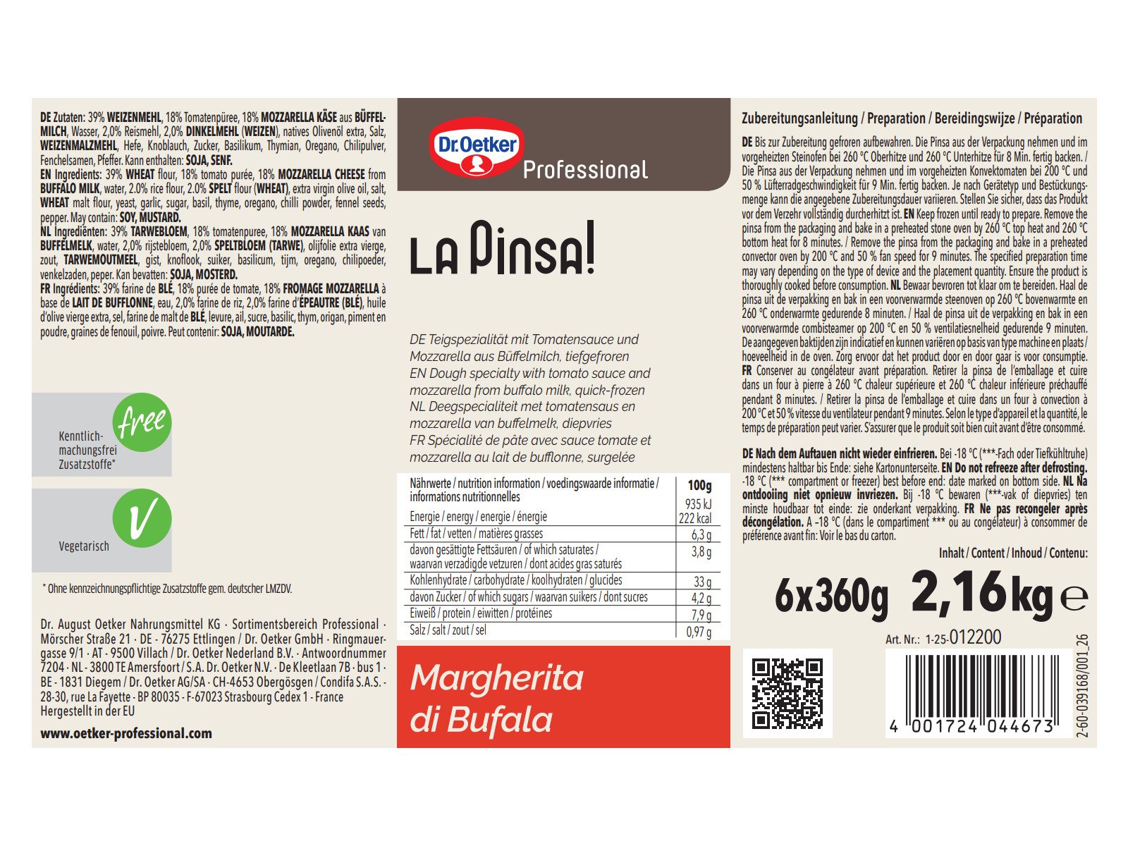 La Pinsa Margherita